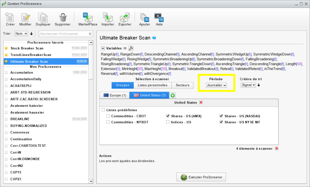 Ultimate Breaker Screener: Time Unit