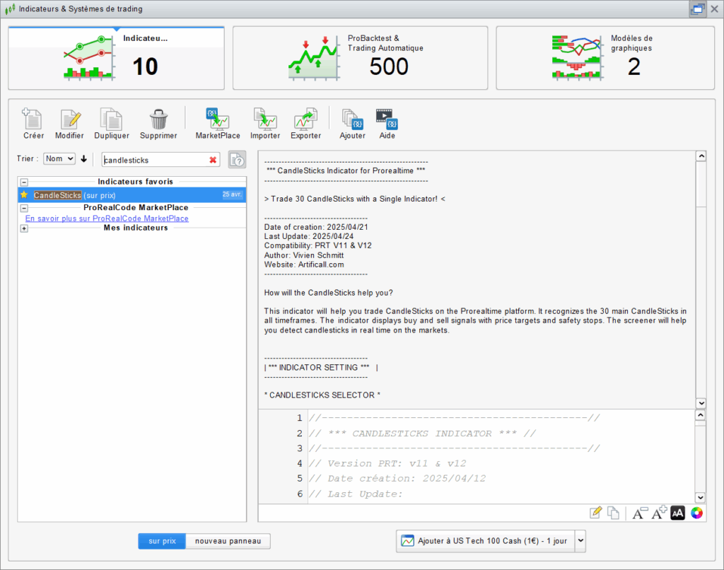 Display Indicator on Chart