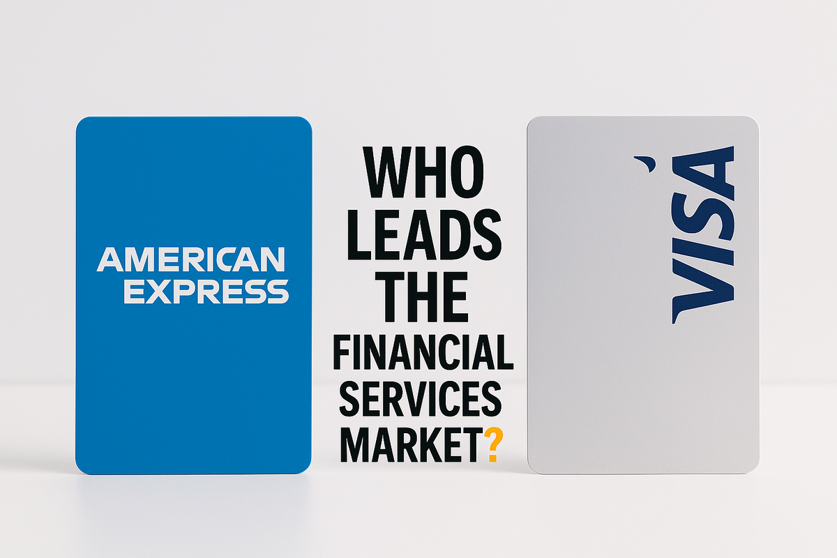 Read more about the article American Express vs Visa: Who Leads the Financial Services Market?