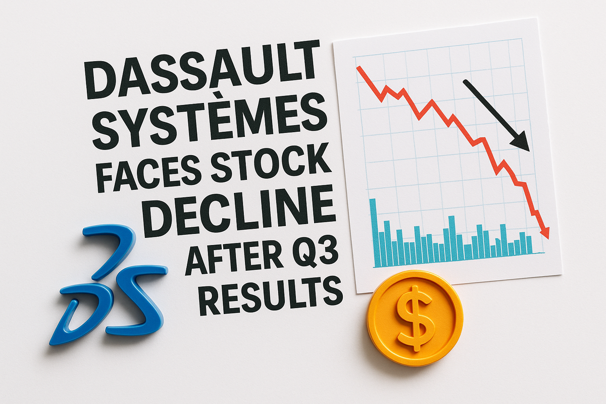 Read more about the article Dassault Systèmes Faces Stock Decline After Q3 Results: What Lies Ahead?