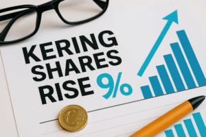 Kering Shares Rise 9% on Improved Q3 Results and Strategic Moves