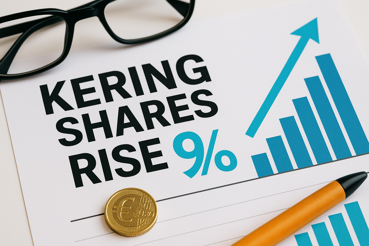 Read more about the article Kering Shares Rise 9% on Improved Q3 Results and Strategic Moves