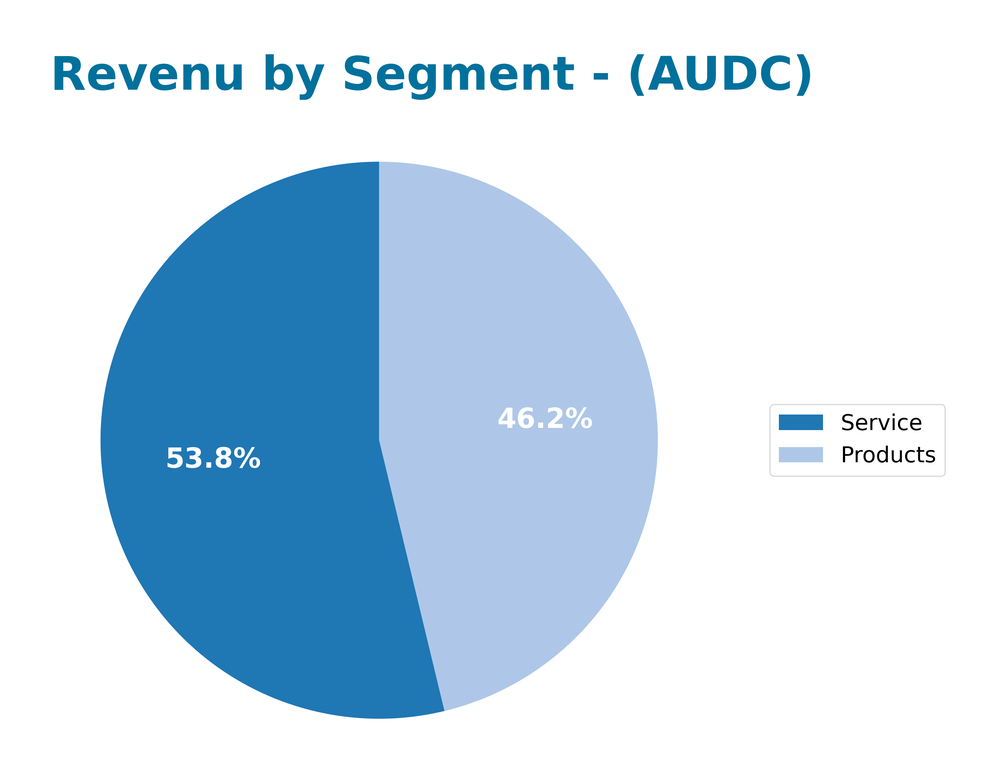 revenue by segment