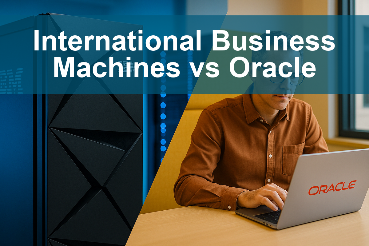Read more about the article IBM vs Oracle: Which Stock Offers Better Value?