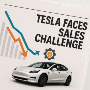 Tesla Faces Challenge of Reversing Sales Decline While Investing in Future Technologies