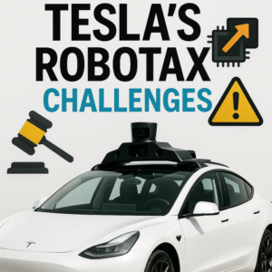 Tesla Struggles with Full Autonomy for Robotaxi Amid Regulatory and Trust Issues