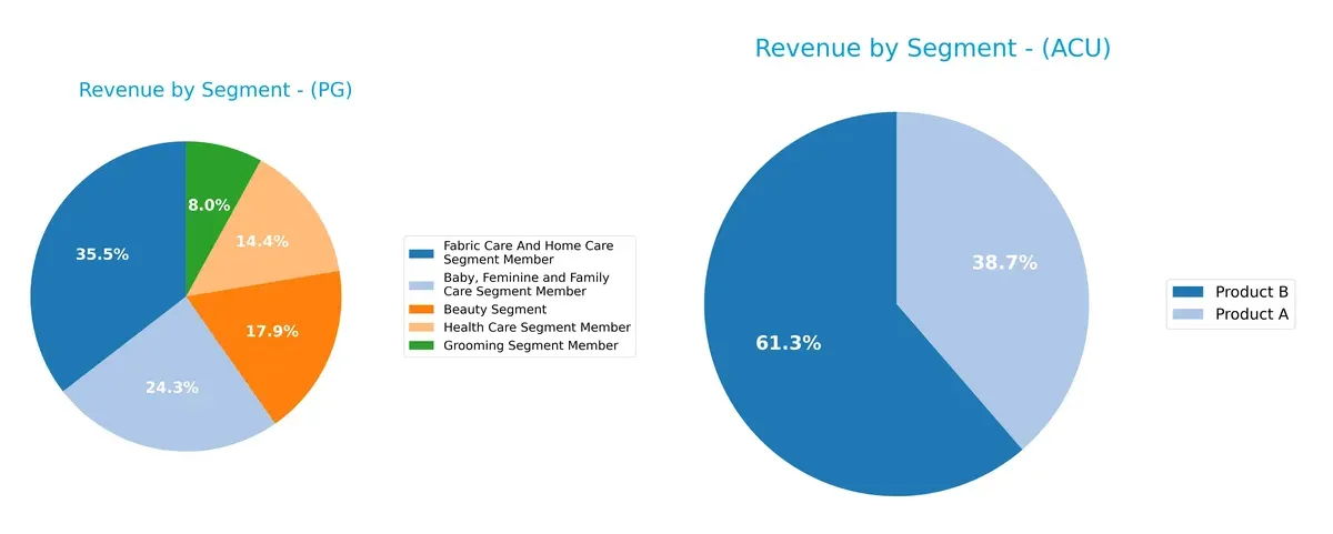 revenue by segment comparison
