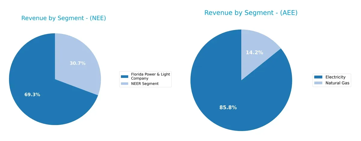 revenue by segment comparison