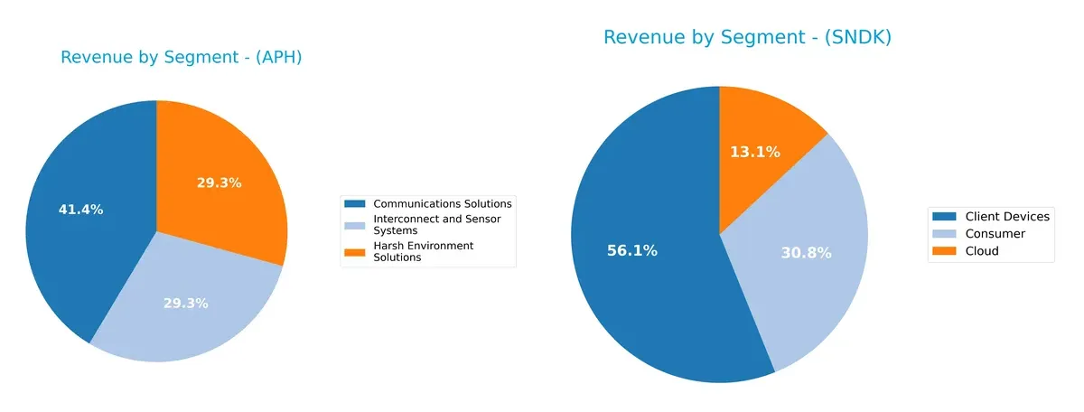 revenue by segment comparison