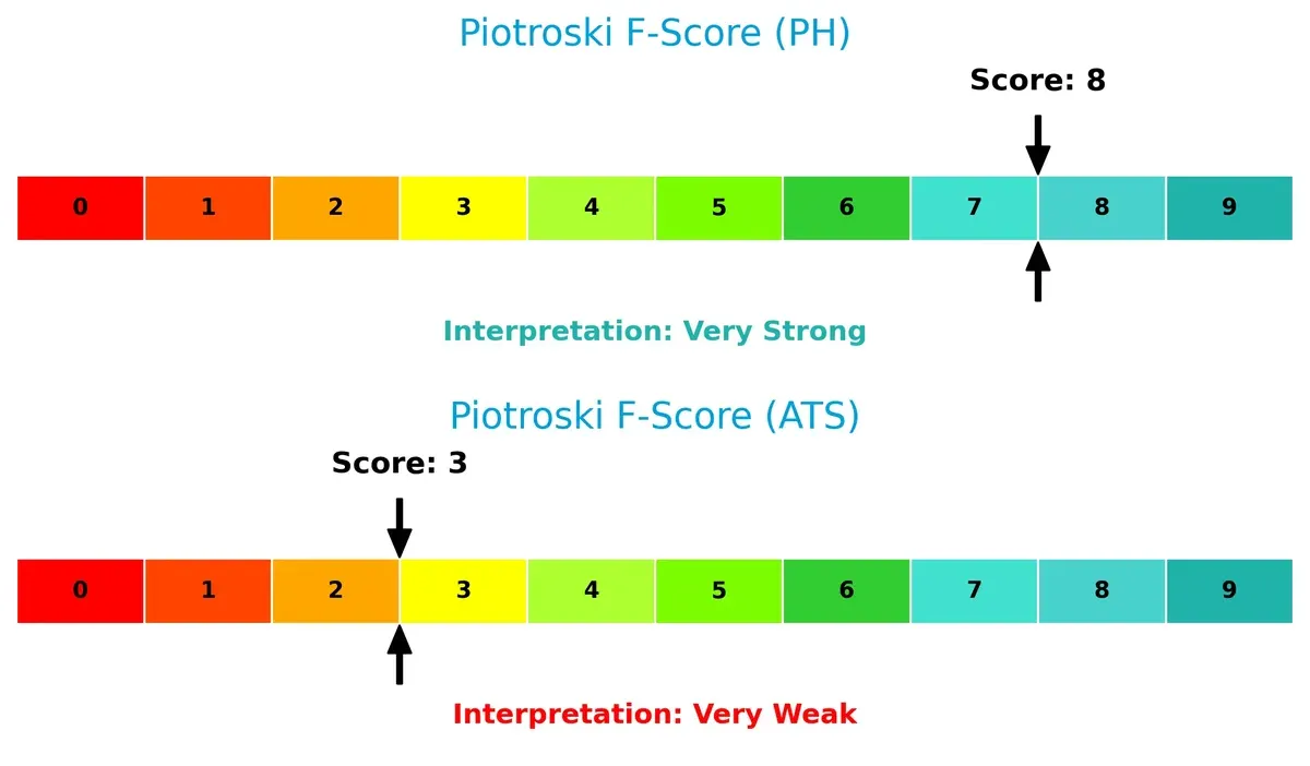 piotroski f score comparison