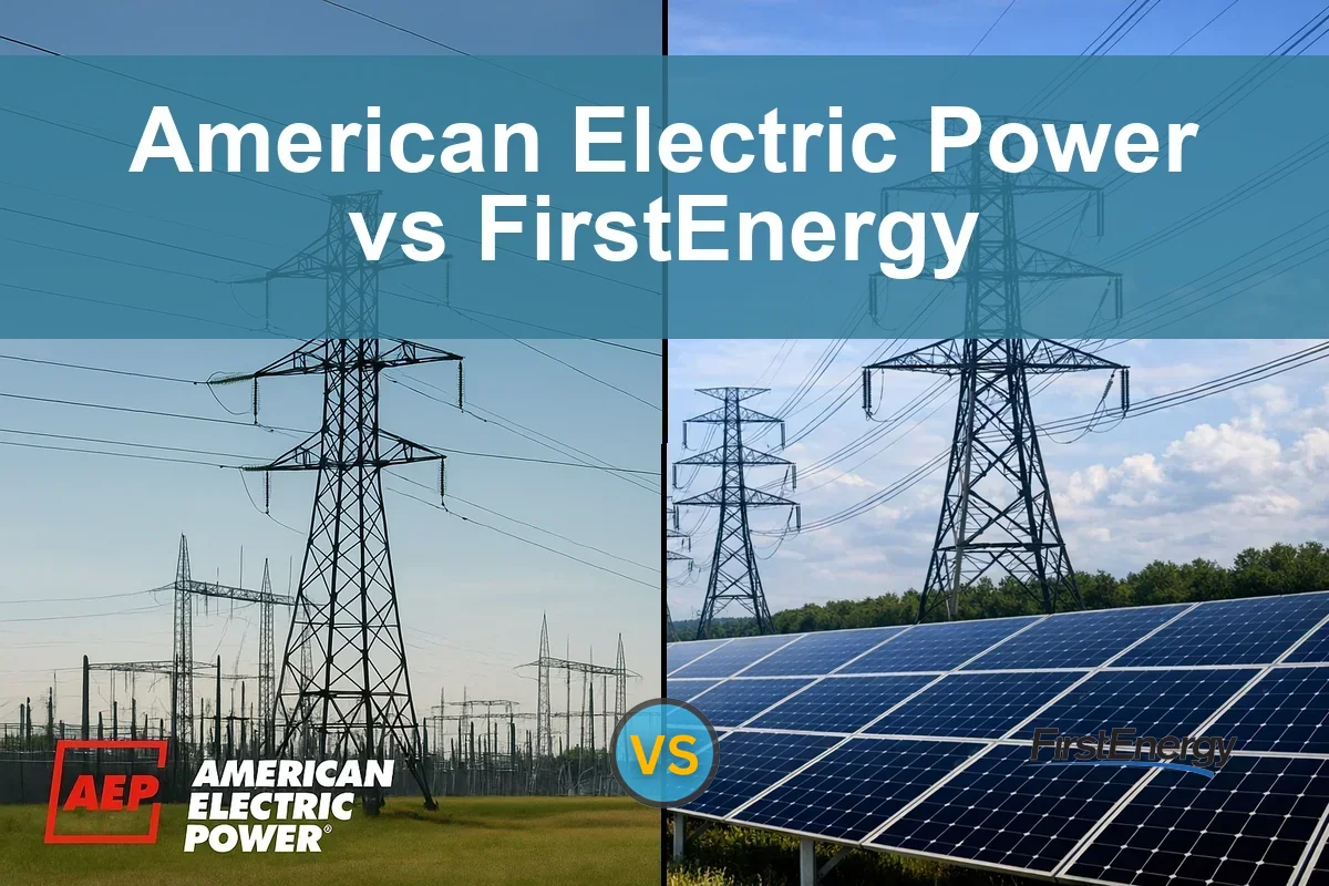 Read more about the article AEP vs FirstEnergy: Key Metrics for Utility Investors
