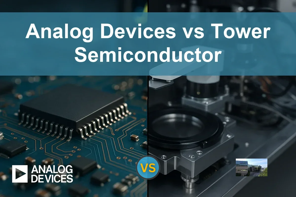 Read more about the article Analog Devices vs Tower Semiconductor: Evaluating Growth and Risks for Investors