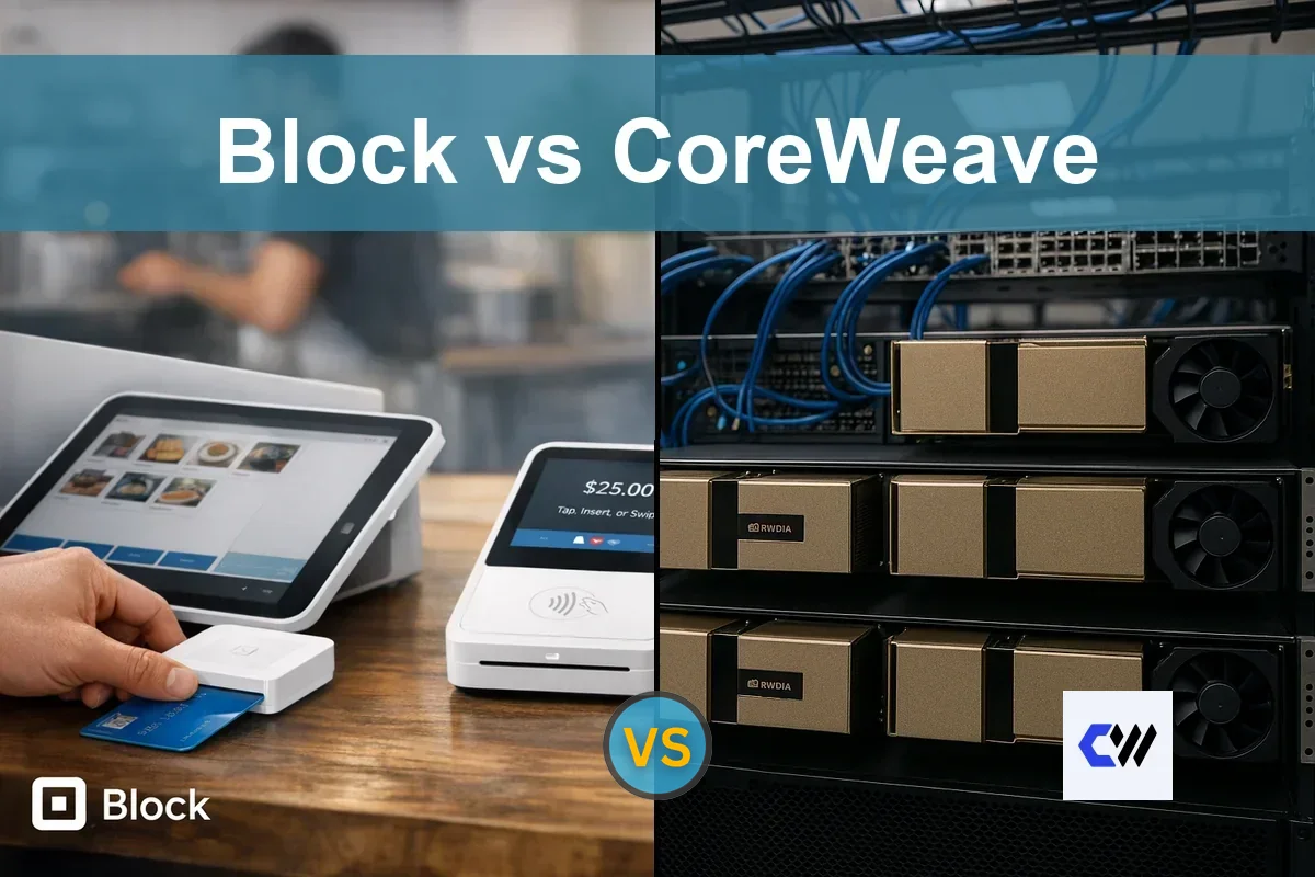 Read more about the article Block vs CoreWeave: Unpacking Growth and Volatility Risks