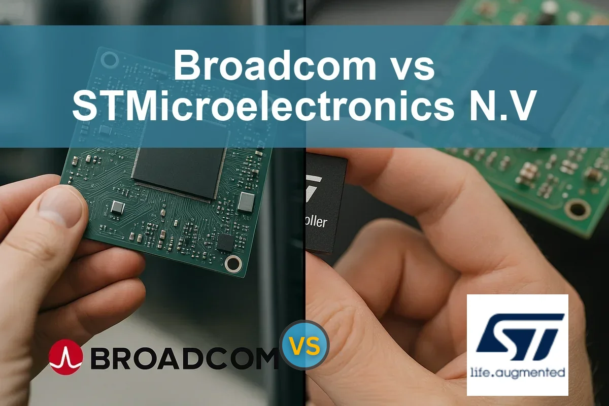 Read more about the article Broadcom vs STMicroelectronics: Evaluating Growth and Risks