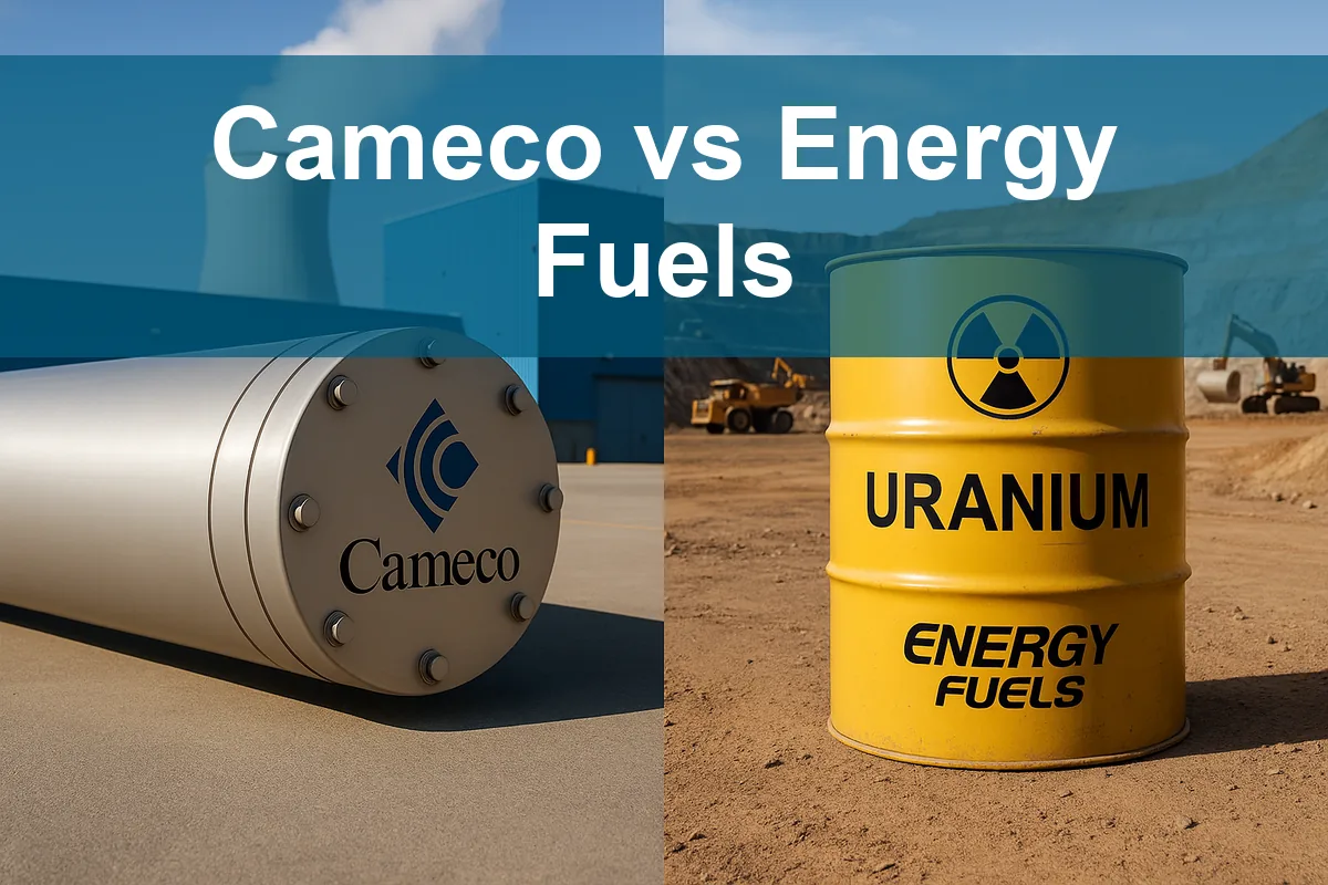 Read more about the article Cameco vs Energy Fuels: Uranium Stocks Compared for Investors