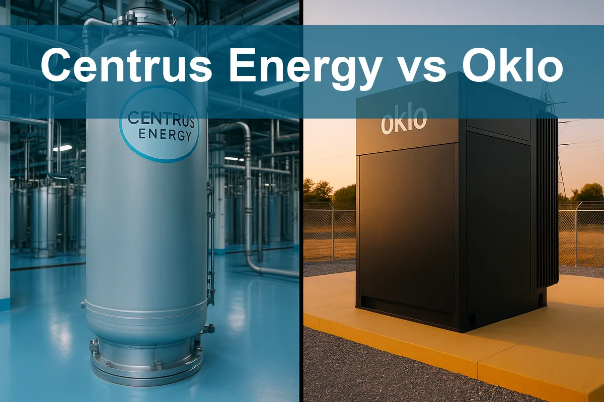 Read more about the article Centrus Energy vs Oklo: Comparing Growth and Risks for Investors