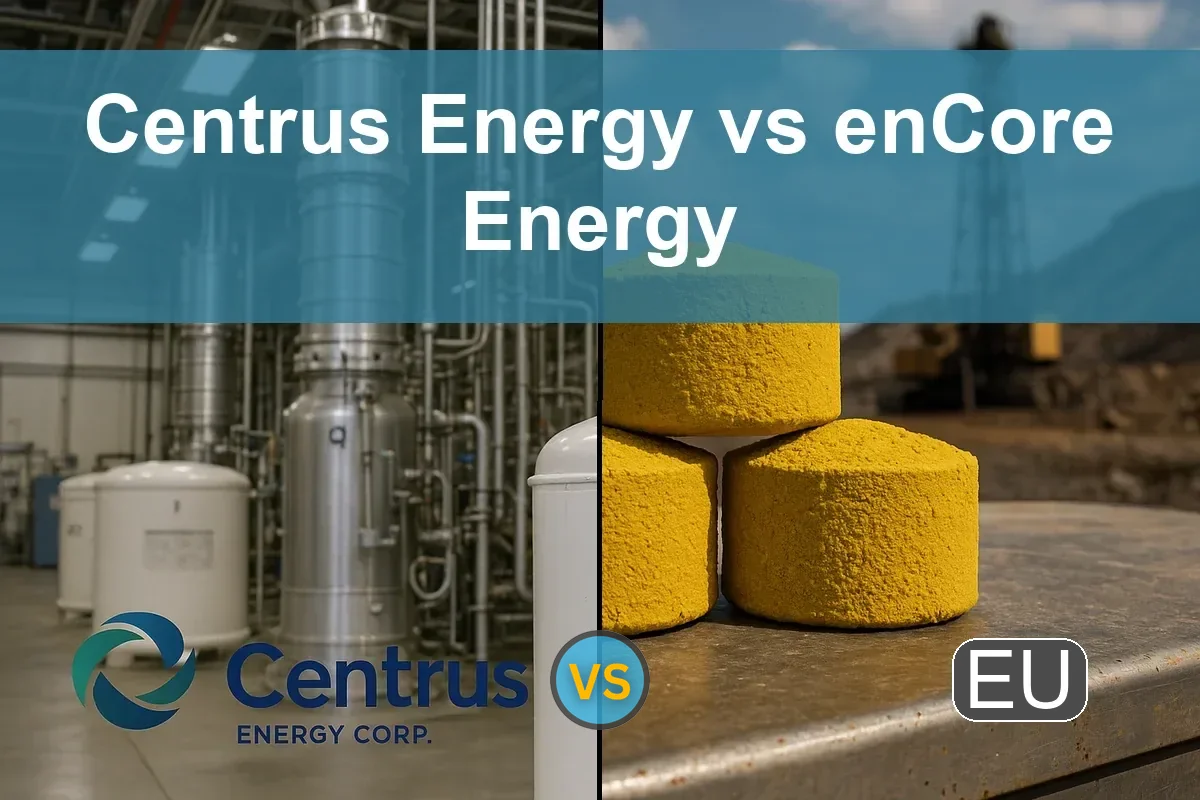 Read more about the article Centrus Energy vs enCore Energy: Evaluating Uranium Stocks’ Potential