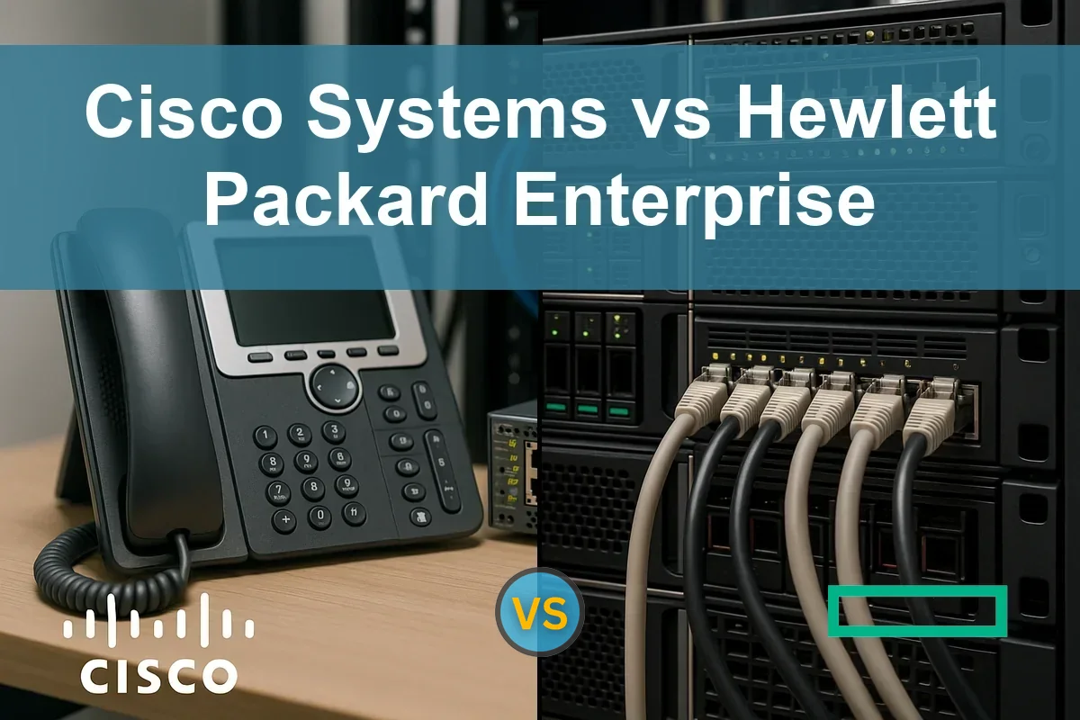 Read more about the article Cisco vs Hewlett Packard Enterprise: Evaluating Growth and Stability for Investors
