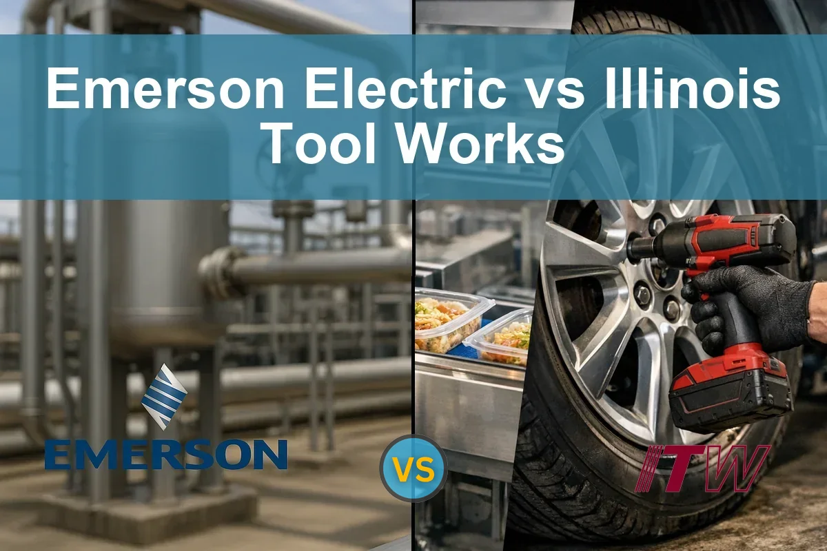 Read more about the article Emerson vs Illinois Tool Works: Comparing Industrial Giants for Investors