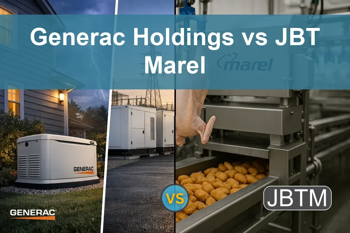 Read more about the article Generac vs JBT Marel: Evaluating Industrial Growth Potential