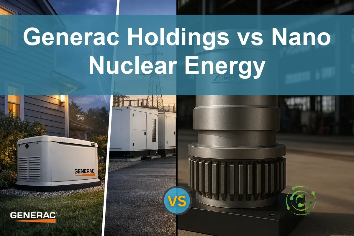 Read more about the article Generac vs Nano Nuclear Energy: Evaluating Growth and Risks for Investors