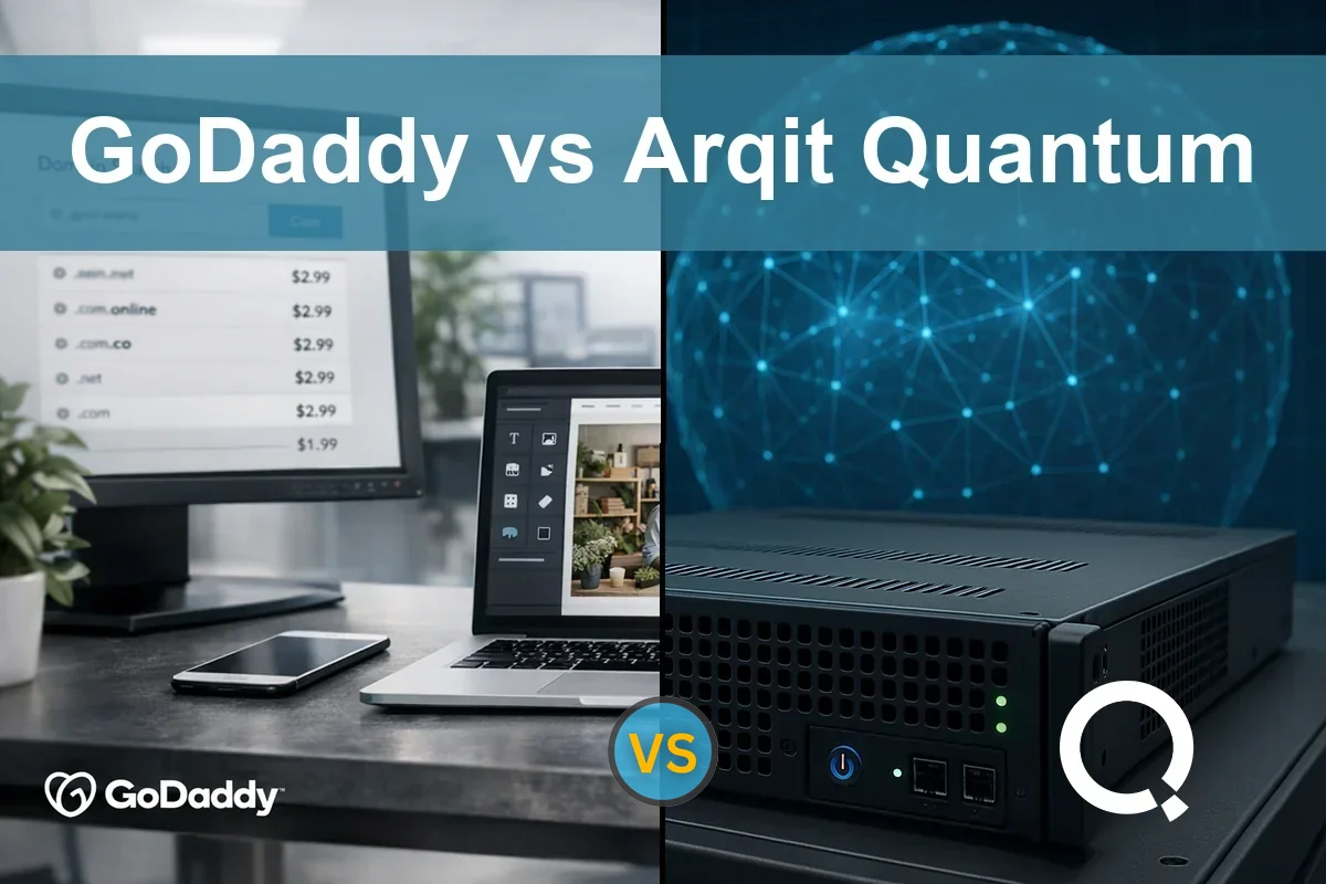 GoDaddy vs Arqit Quantum: Company Comparison