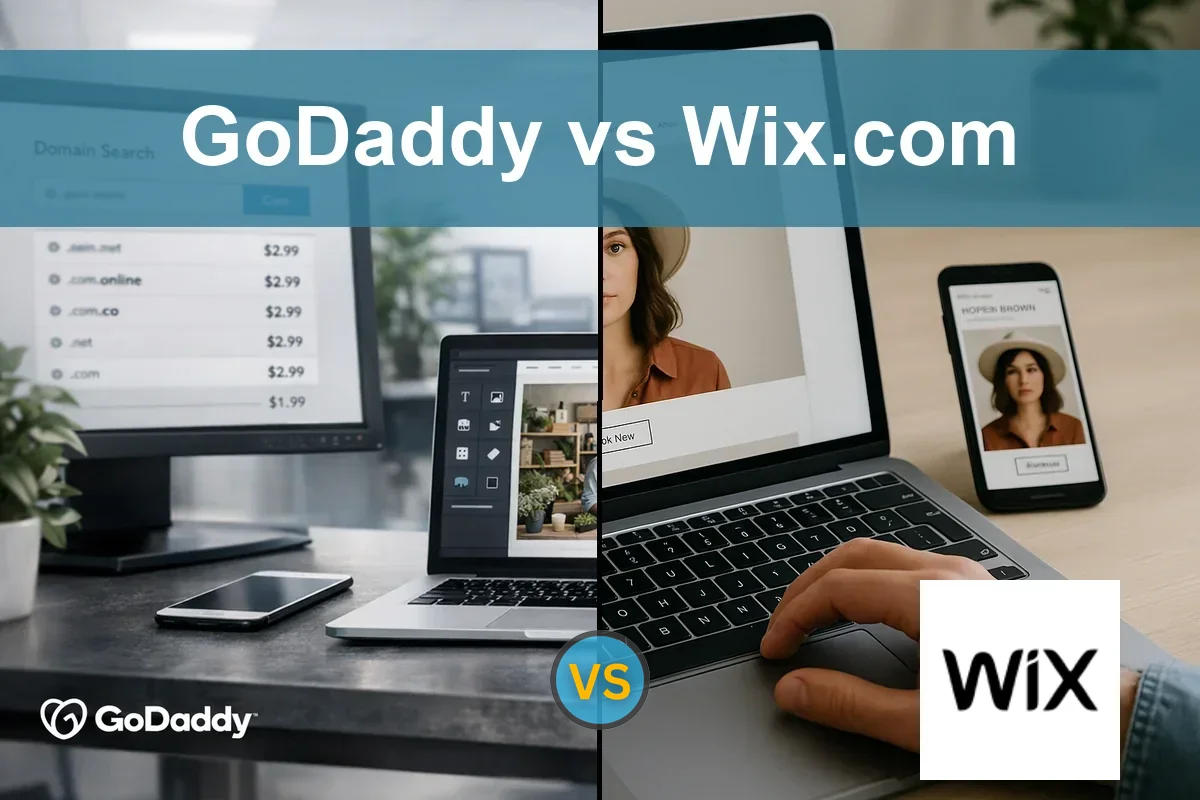 Read more about the article GoDaddy vs Wix: Evaluating Growth and Risks for Investors