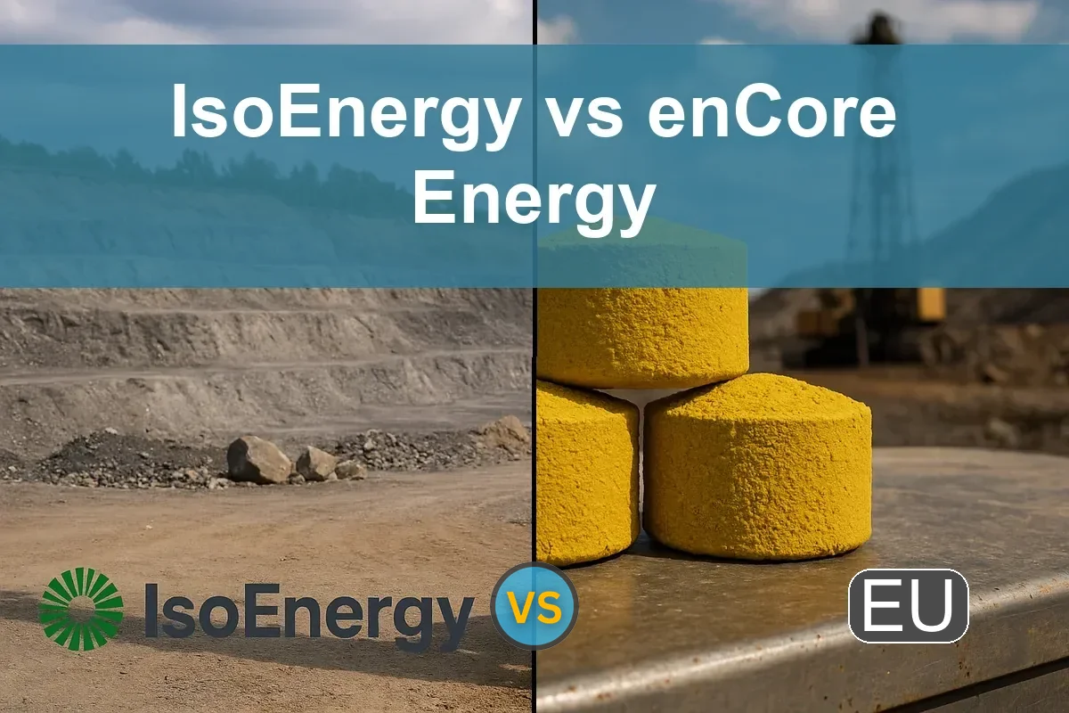 Read more about the article IsoEnergy vs enCore Energy: Comparing Uranium Investment Potential