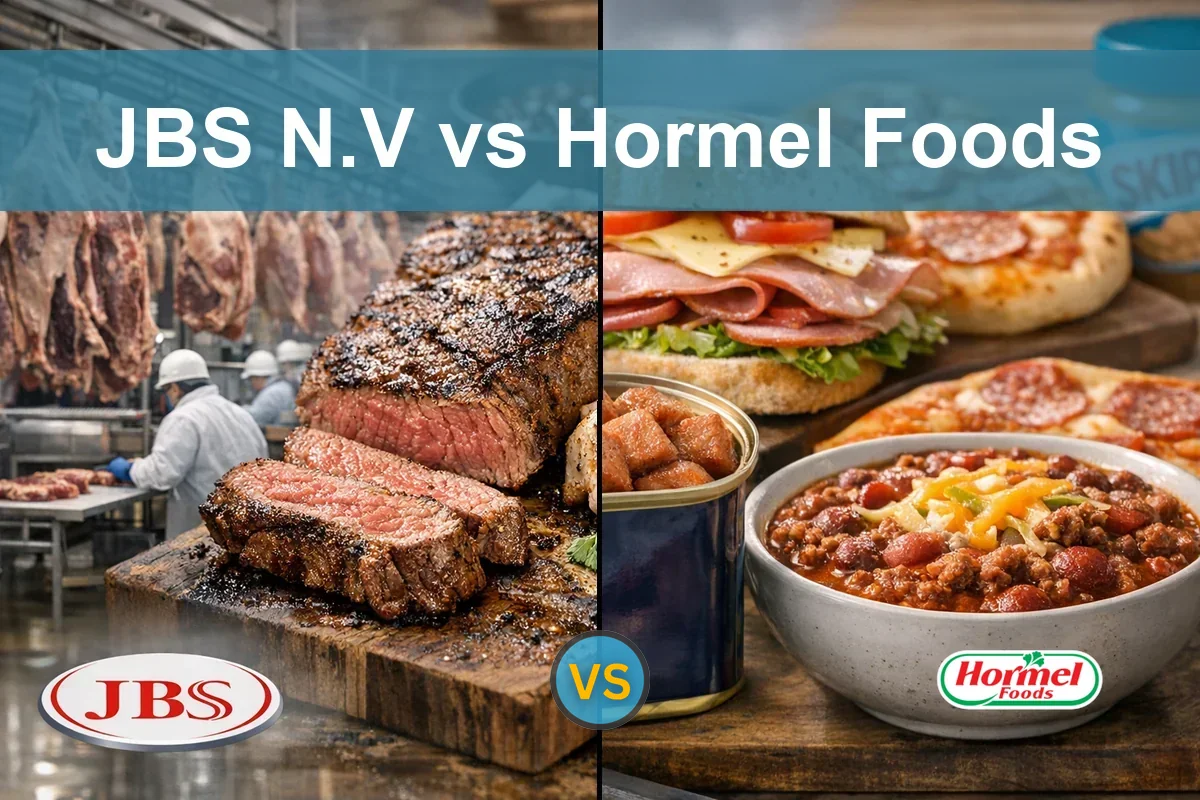 Read more about the article JBS vs Hormel Foods: Evaluating Growth and Stability Risks