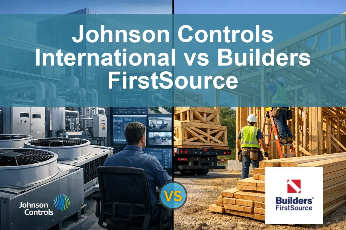 Read more about the article Johnson Controls vs Builders FirstSource: Evaluating Growth Potential and Risks