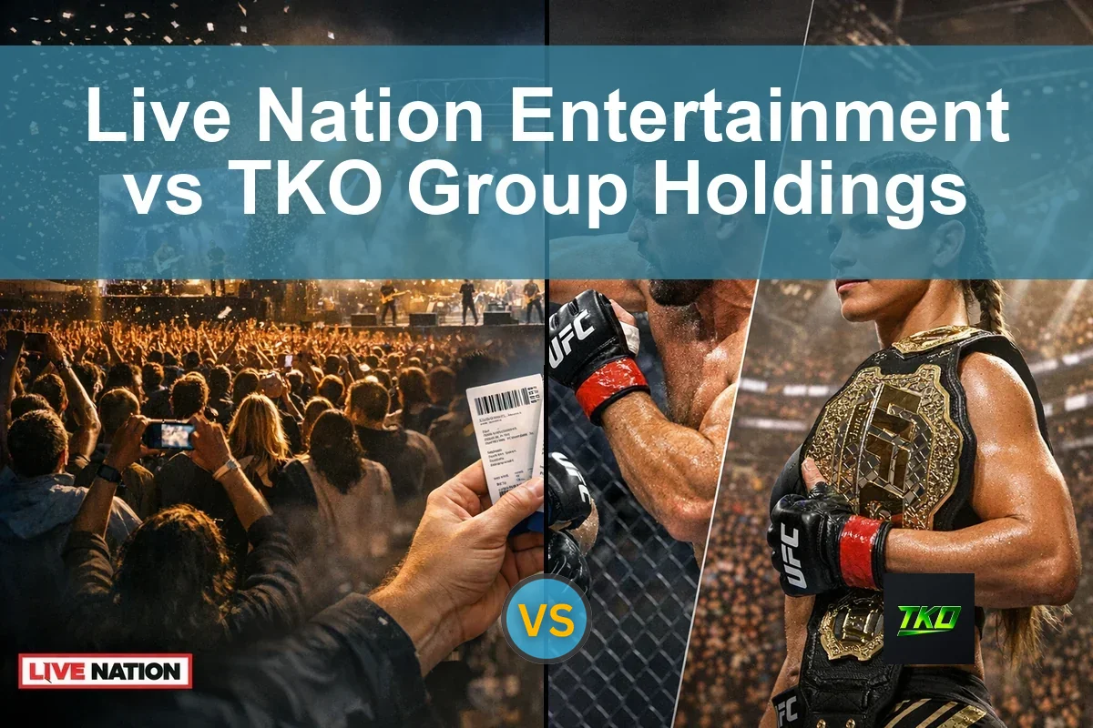Read more about the article Live Nation vs TKO: Evaluating Growth and Stability for Investors