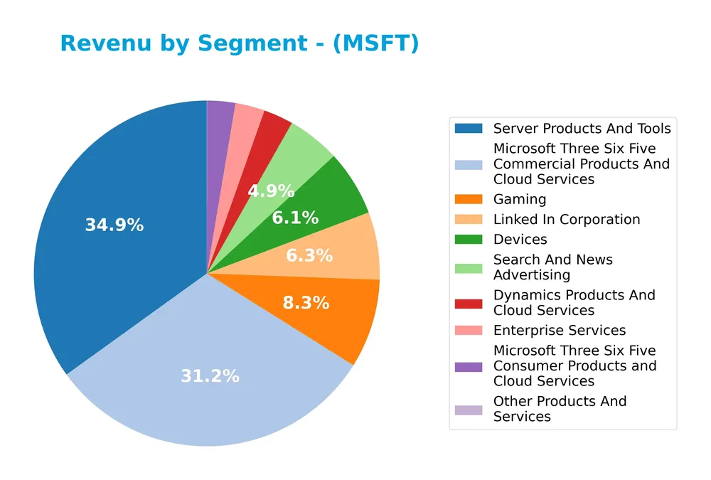 revenue by segment
