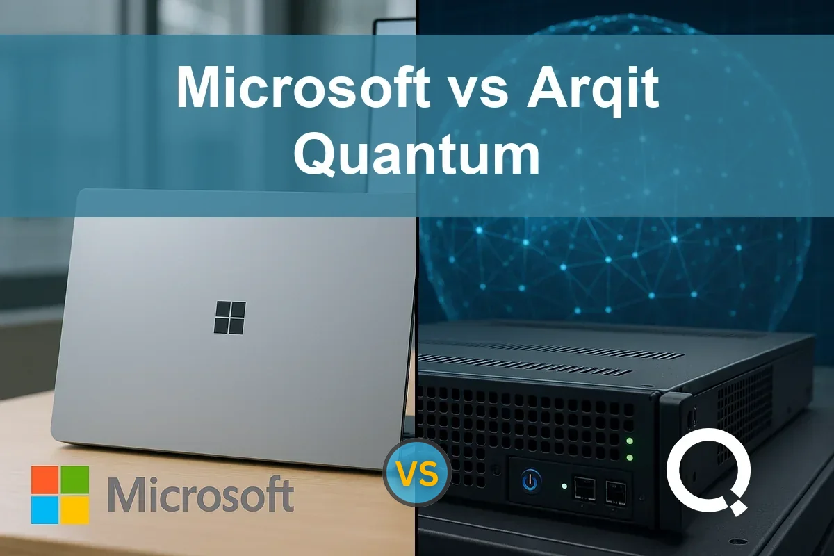 Read more about the article Microsoft vs Arqit Quantum: Comparing Growth and Risk Profiles for Investors