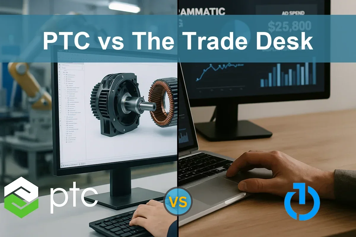 Read more about the article PTC vs The Trade Desk: Evaluating Growth and Risks for Investors