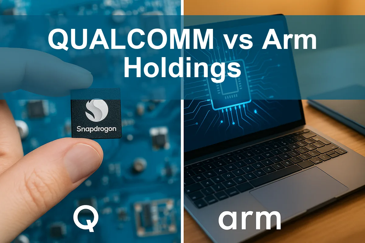 Read more about the article Qualcomm vs Arm: Assessing Growth Potential and Risks