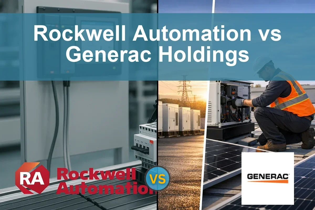 Read more about the article Rockwell Automation vs Generac: Evaluating Growth and Stability