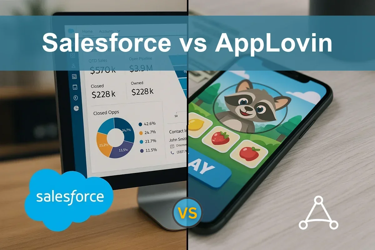 Read more about the article Salesforce vs AppLovin: Evaluating Growth and Volatility