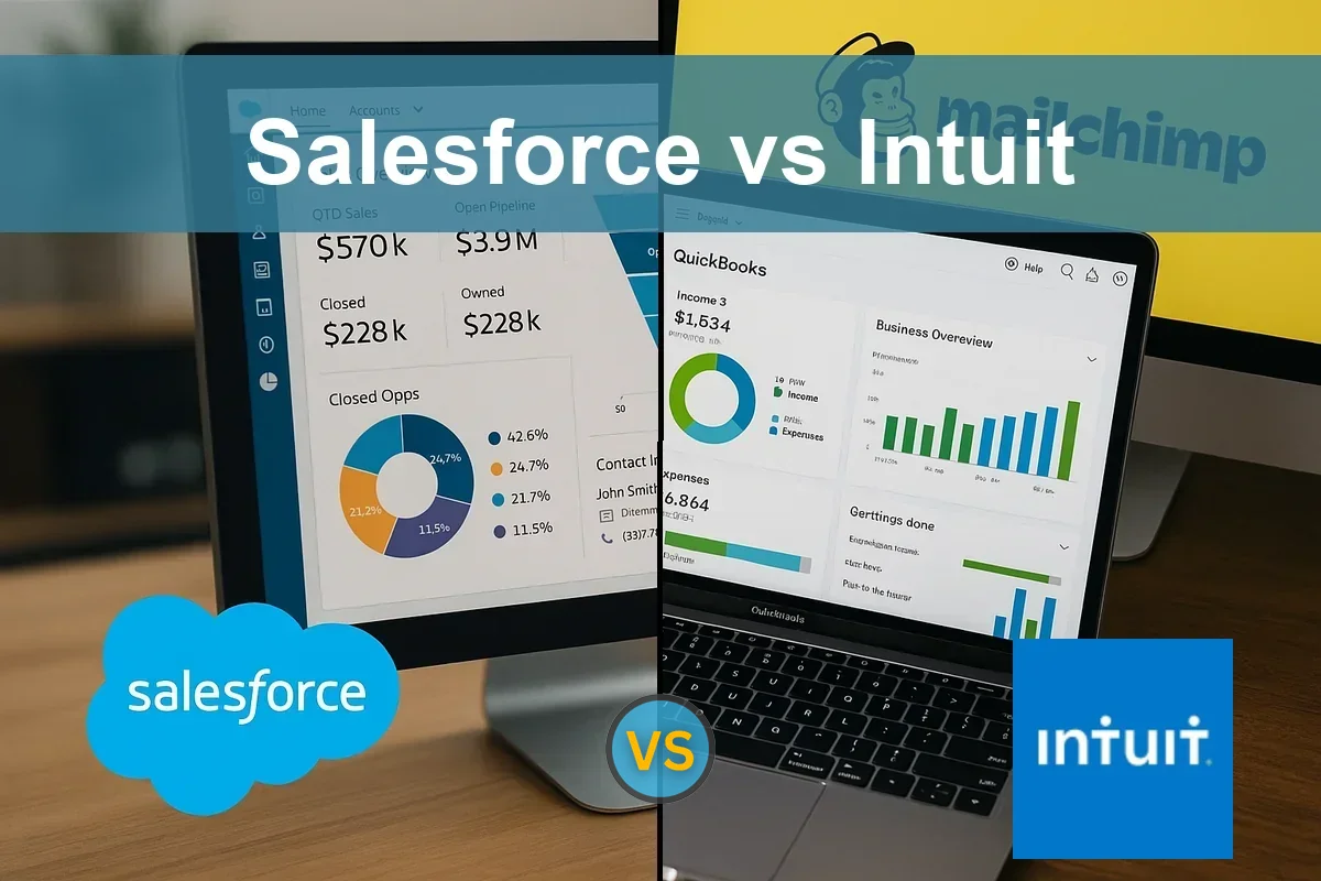 Read more about the article Salesforce vs Intuit: Evaluating Growth and Stability for Investors