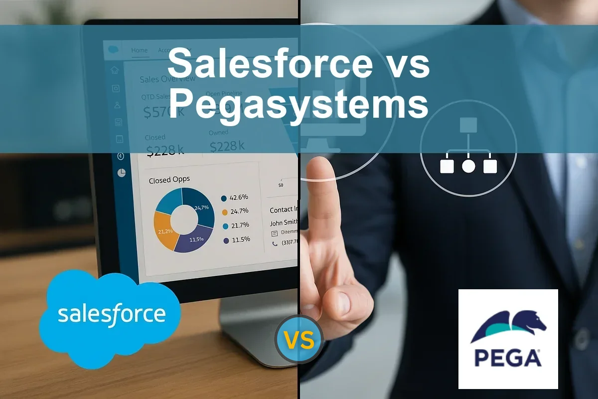 Read more about the article Salesforce vs Pegasystems: Evaluating Growth and Risks for Investors