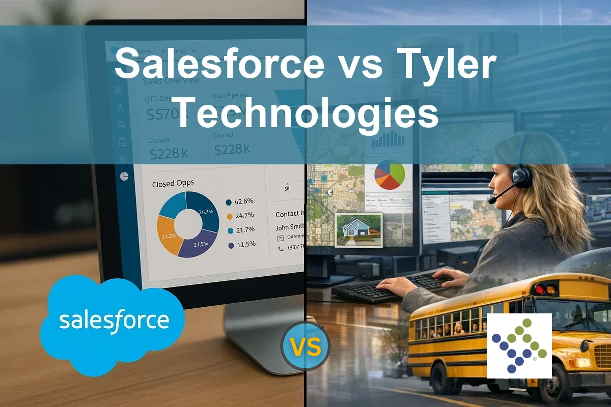 Read more about the article Salesforce vs Tyler Technologies: Which Stock Holds More Potential?