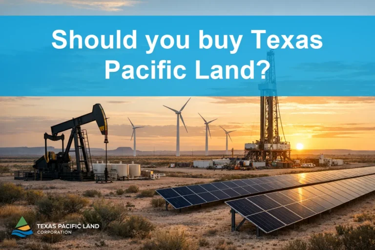 Should you buy Texas Pacific Land?