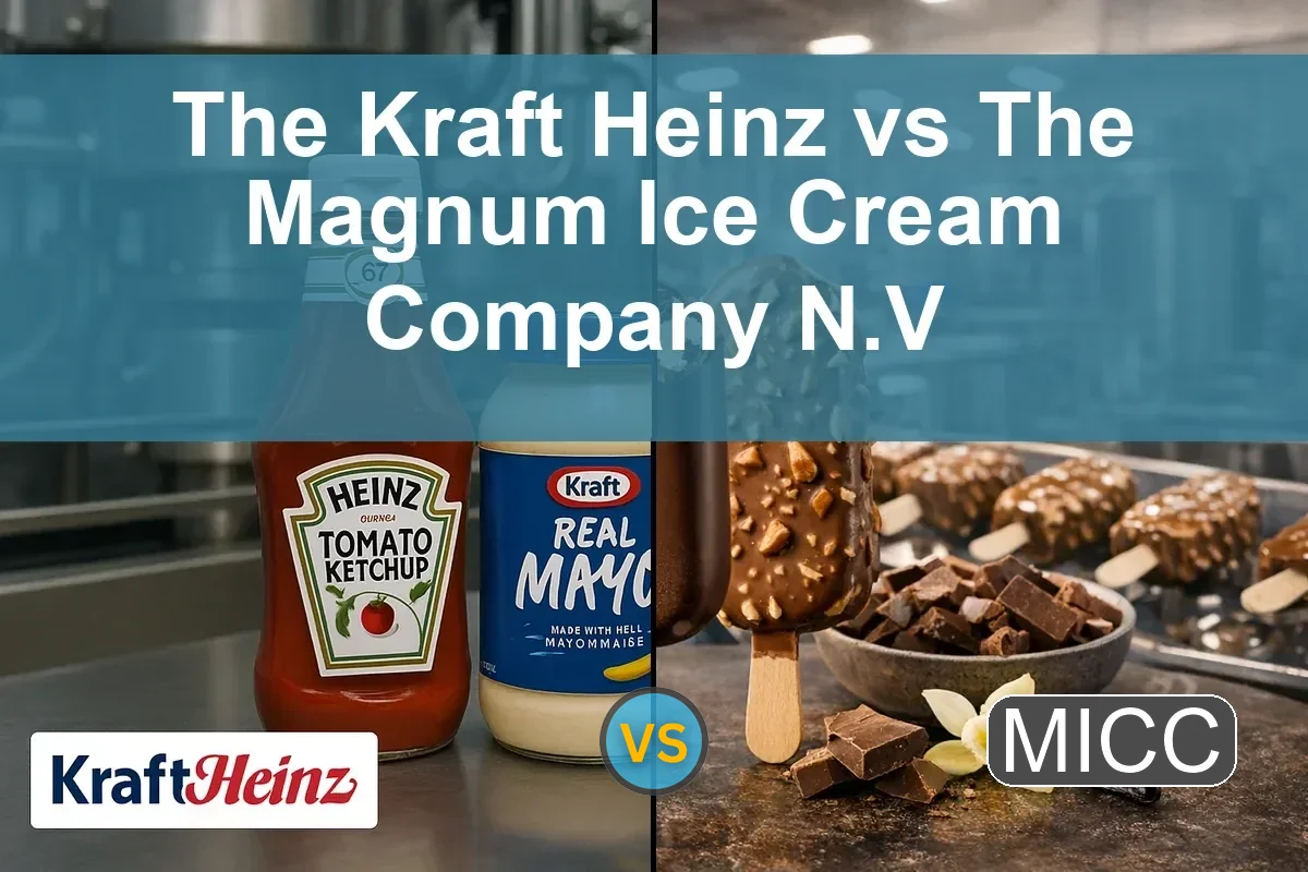 The Kraft Heinz vs The Magnum Ice Cream Company N.V: Company Comparison