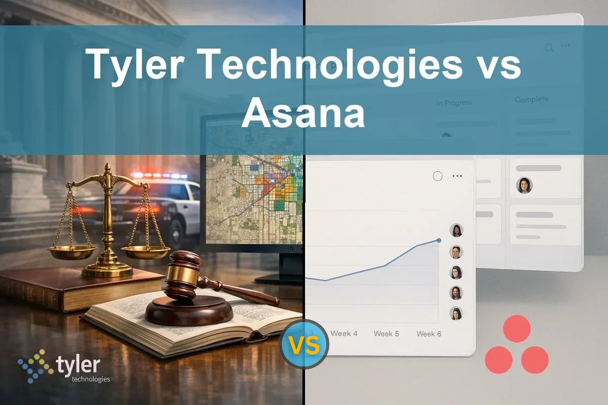Read more about the article Tyler Technologies vs Asana: Evaluating Growth and Stability