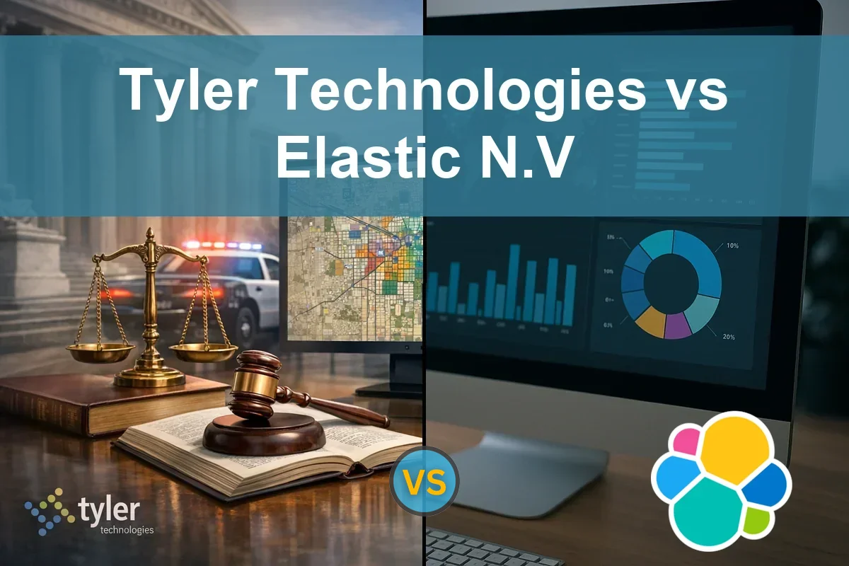 Read more about the article Tyler Technologies vs Elastic: Comparing Growth and Risks for Investors