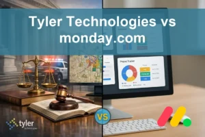 Tyler Technologies vs monday.com: Evaluating Growth Potential and Risks