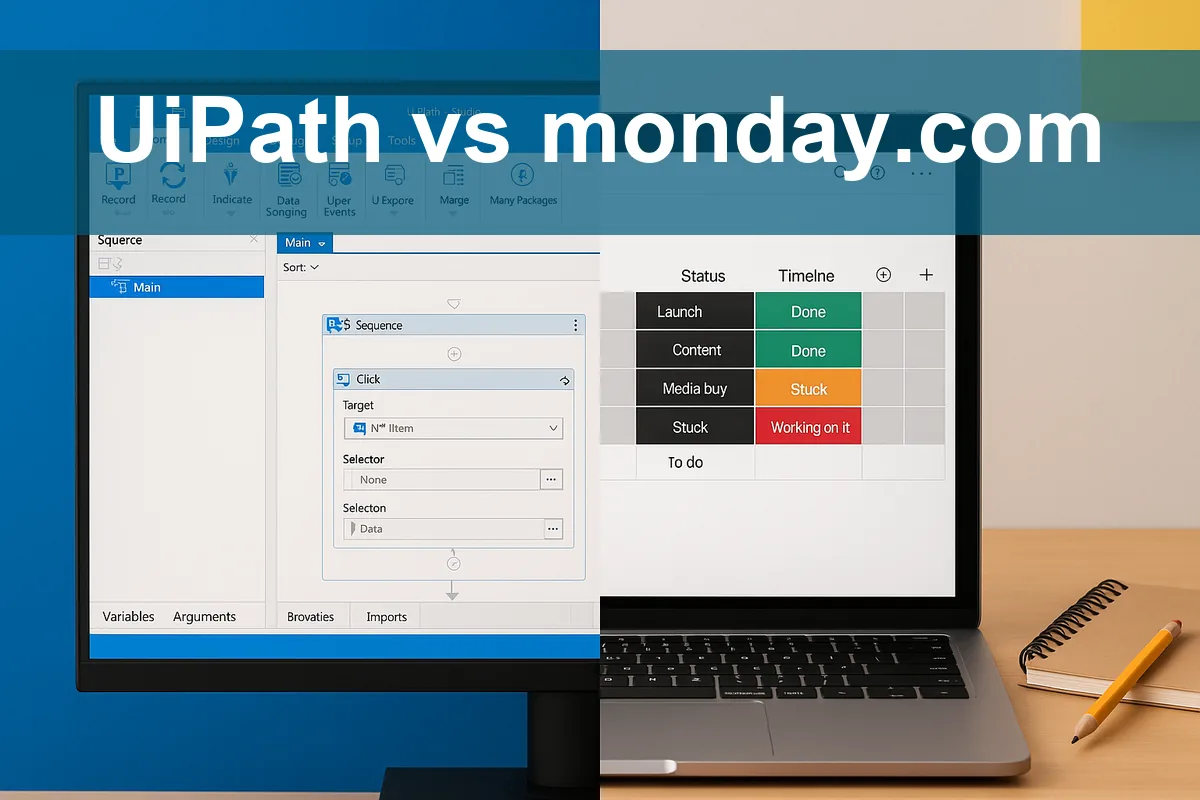 Read more about the article UiPath vs monday.com: Evaluating Growth and Risks for Investors