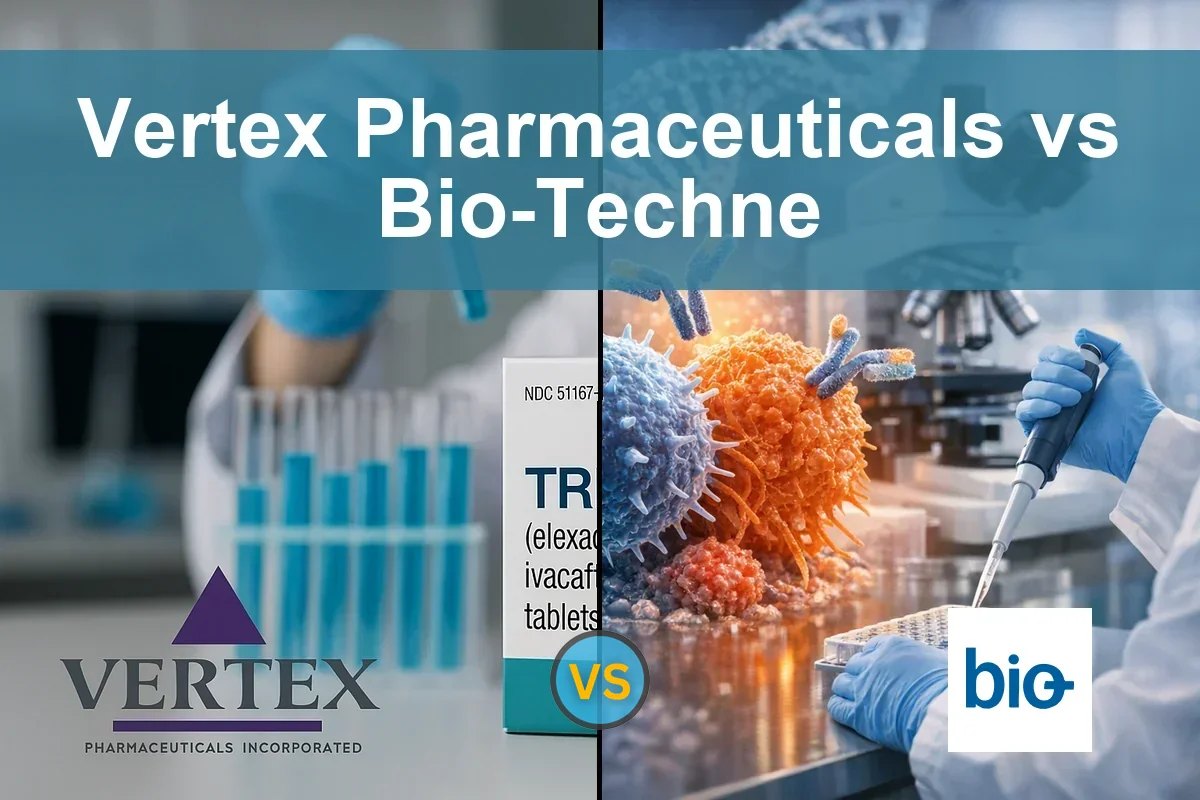Read more about the article Vertex vs Bio-Techne: Evaluating Growth and Stability for Investors