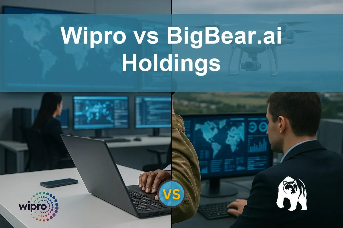 Read more about the article Wipro vs BigBear.ai: Which Tech Stock Offers More Potential?
