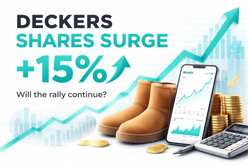 Deckers Outdoor Shares Jump 15% on Quarterly Results: What’s Next?