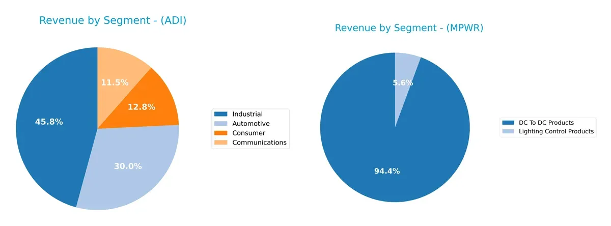 revenue by segment comparison